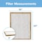 Filtrete Filtrete 16 in. W X 20 in. H X 1 in. D Synthetic 1 MERV Flat Panel Filter 2 pk FPL00-2PK-24 - alternate 3